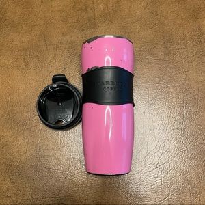 Rare Starbucks Coffee thermos bubblegum pink